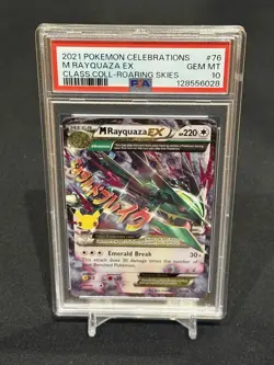 PSA 10 M Rayquaza Ex 76/108 Celebrations Classic Collection Holo Pokemon TCG - Image 1