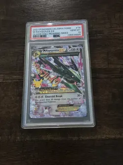 Mega M Rayquaza EX #76/108 Pokemon Celebrations Classic Collection (PSA 10) - Image 1