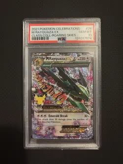 M Rayquaza EX 76/108 Pokemon Celebrations Classic Collection - PSA 10 Gem Mint - Image 1