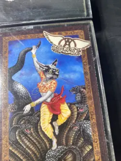 Aerosmith Cassette Lot Gems Nine Lives Greatest Hits Pump - Image 3