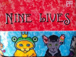 ZOX "NINE LIVES" Strap W/ Card-Silver (SZ Medium) - Image 3