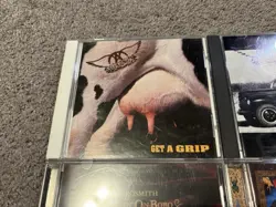 Lot of 4 Aerosmith Rock CD Lot Get A Grip, Pump, Honkin On Bobo, Nine Lives - Image 2