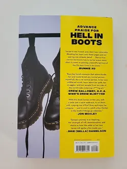 Saraya Hand Signed Autographed Hell In Boots Book Paige WWE AEW JSA COA 9781668027844 - Image 2