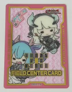 Yu-Gi-Oh! Field Center Card: Chibi Chamber and Laundry Dragonmaid - Image 1