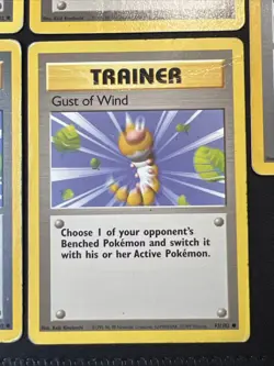 5x Lot Bulk Gust Of Wind 93/102 Base Set - Pokemon Card TCG 1999 - Image 5