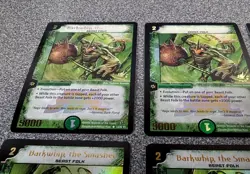 8X DUEL MASTERS TCG - BARKWHIP SMASHER FOIL HOLO PROMO CARDS L2/6 Y1 LEAGUE JDC - Image 2