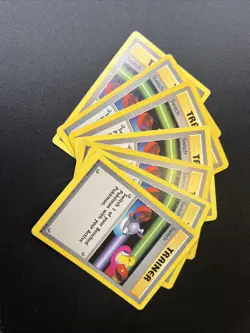 Used Pokemon TCG Switch Base Set 95/102 1999 Bulk Lot of 7 Trainer Cards - Image 1
