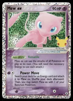 Pokemon Cards Mew ex 88/92 Celebrations: Classic Collection NM - Image 1