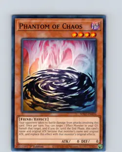 Yu-Gi-Oh TCG Phantom Of Chaos SDSA-EN006 1st Edition Regular Common Card NM - Image 1