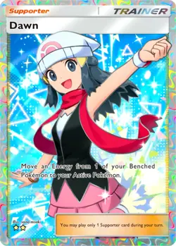 Pokemon Pocket TCG Card 2 Star Full Art Dawn Space-Time Smackdown DIGITAL - Image 1