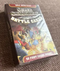 Super Smash Bros Melee Battle Cards from Nintendo Magazine SEALED BRAND NEW - Image 1