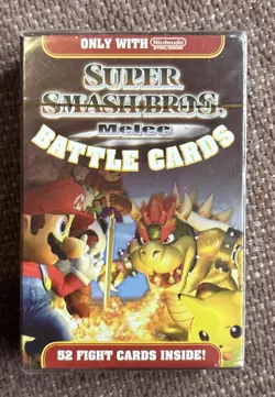 Super Smash Bros Melee Battle Cards from Nintendo Magazine SEALED BRAND NEW - Image 2