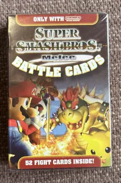 Super Smash Bros Melee Battle Cards from Nintendo Magazine SEALED BRAND NEW - Image 3