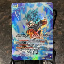 SSB Vegito Shining Warrior Alt Art Leader Foil Dragon Ball Super Card Game | NM - Image 1