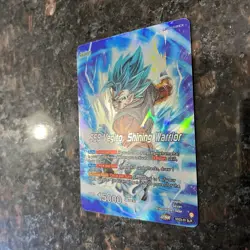 SSB Vegito Shining Warrior Alt Art Leader Foil Dragon Ball Super Card Game | NM - Image 2
