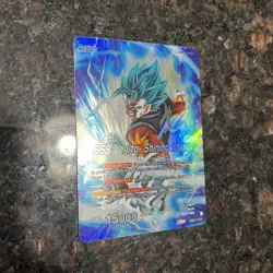 SSB Vegito Shining Warrior Alt Art Leader Foil Dragon Ball Super Card Game | NM - Image 3