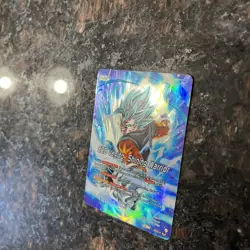 SSB Vegito Shining Warrior Alt Art Leader Foil Dragon Ball Super Card Game | NM - Image 5