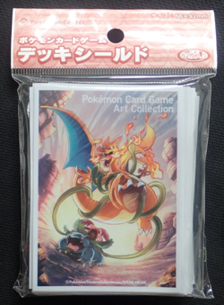 CHARIZARD POKEMON CARD GAME ART COLLECTION 2016 SLEEVES NEW SEALED 276 XY-P - Image 1