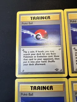 7x Bulk Lot Poke Ball 64/64 Jungle Set - Pokemon Card TCG 1999 - Image 2