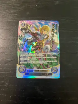 Sharena B10-090R+ Fire Emblem 0 Cipher Booster 10 FE Heroes Signed Card - Image 1