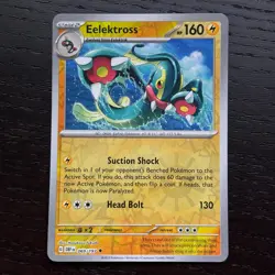 Eelektross 069/197 Pokemon Obsidian Flames SV03 Reverse Holo Uncommon Card NM - Image 1
