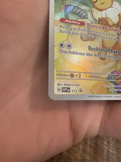 Eevee 173 Sv: Scarlet & Violet Promo Cards Holo Illustration Rare NM - Image 3