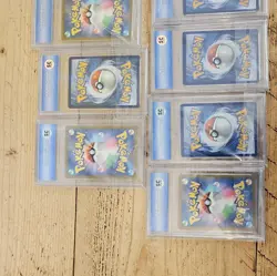 Pokemon Graded Cards bundle x9 slab king lot 2 - Image 4