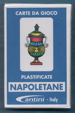 Playing Cards Carte da Gioco Napoletane Plastificate Nuove New MA0015 - Image 1
