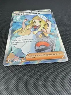 Pokemon Lillie’s Determination 169/132 Mega Evolution Ultra Rare NM - Image 3