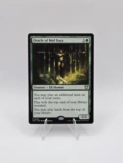 Oracle of Mul Daya Commander: Outlaws of Thunder Junction Regular Near Mint - Image 1