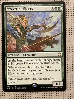 Wolverine Riders Commander: Kaldheim Regular - Image 1