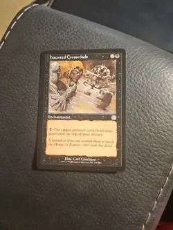 Mtg Mercadian Masques Haunted Crossroads (Never Played) NM - Image 1