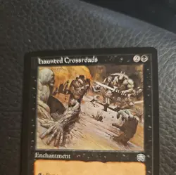 Mtg Mercadian Masques Haunted Crossroads (Never Played) NM - Image 2
