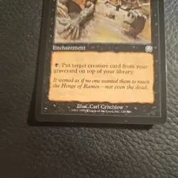 Mtg Mercadian Masques Haunted Crossroads (Never Played) NM - Image 3