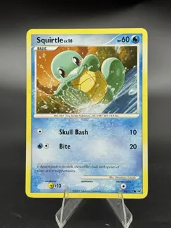Squirtle - 96/127 - Platinum Base Set 2009 - Common - Pokemon TCG Card - Image 1