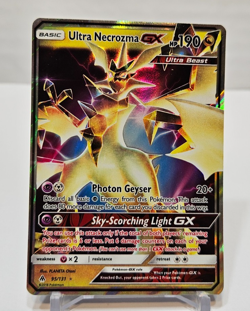 Ultra Necrozma GX 95/131 Ultra Rare Sun & Moon Forbidden Light Pokemon 634 - Image 1