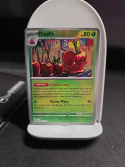 Pokemon Prismatic Evolutions Dipplin Poke Ball Pattern Texture Shift Error - Image 1