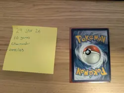 Pokemon TCG Charmander 004/165 - 151 EN EB Games Stamp Promo Un-Sealed - Image 2