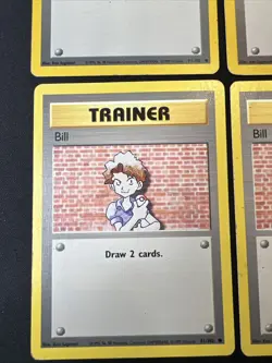 4x Lot Bulk Bill 91/102 Base Set - Pokemon Card TCG 1999 - Trainer - Image 4