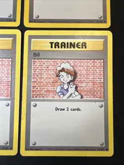 4x Lot Bulk Bill 91/102 Base Set - Pokemon Card TCG 1999 - Trainer - Image 5