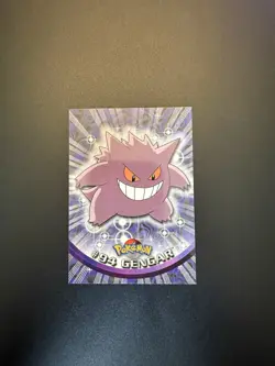 Topps Pokemon Gengar #94 2000 TV Animation Edition Non-Holo Blue Logo - Image 1