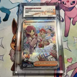ACE 10 Lacey 172/142 Special Illustration Rare Stellar Crown Pokemon Card - Image 2
