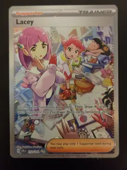 Lacey - Special Illustration Rare - 172/142 Stellar Crown 2024 - Pokemon Card NM - Image 1