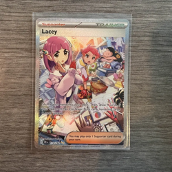 Pokemon TCG Lacey 172/142 SIR Full Art Trainer Stellar Crown NM English - Image 1