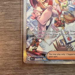 Pokemon TCG Lacey 172/142 SIR Full Art Trainer Stellar Crown NM English - Image 2