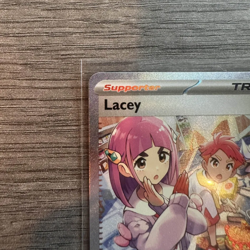 Pokemon TCG Lacey 172/142 SIR Full Art Trainer Stellar Crown NM English - Image 4