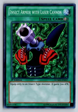 Insect Armor with Laser Cannon Super Rare Number Hunters NUMH-EN057 MP - Image 1