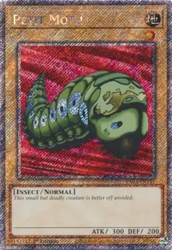 Near Mint, English Yu Gi Oh Petit Moth - RA04-EN111 - Platinum Secret Rare - 1st - Image 1