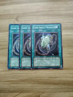 Yu-Gi-Oh! - Jade Insect Whistle - 3X - Full Playset - Image 1