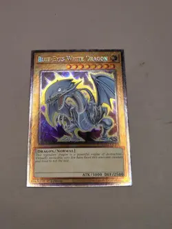 Blue-Eyes White Dragon (7th Art) RA04-EN108 Platinum Secret Rare Yugioh NM - Image 2